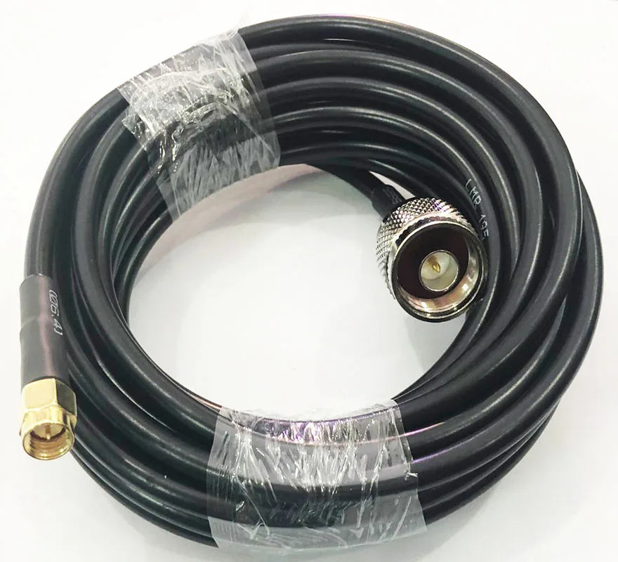 LMR195 Cable 1m 3M 5M SMA Male to N Male Plug RF Coaxial Extension Jumper Cable 50CM 10/15/20/30m