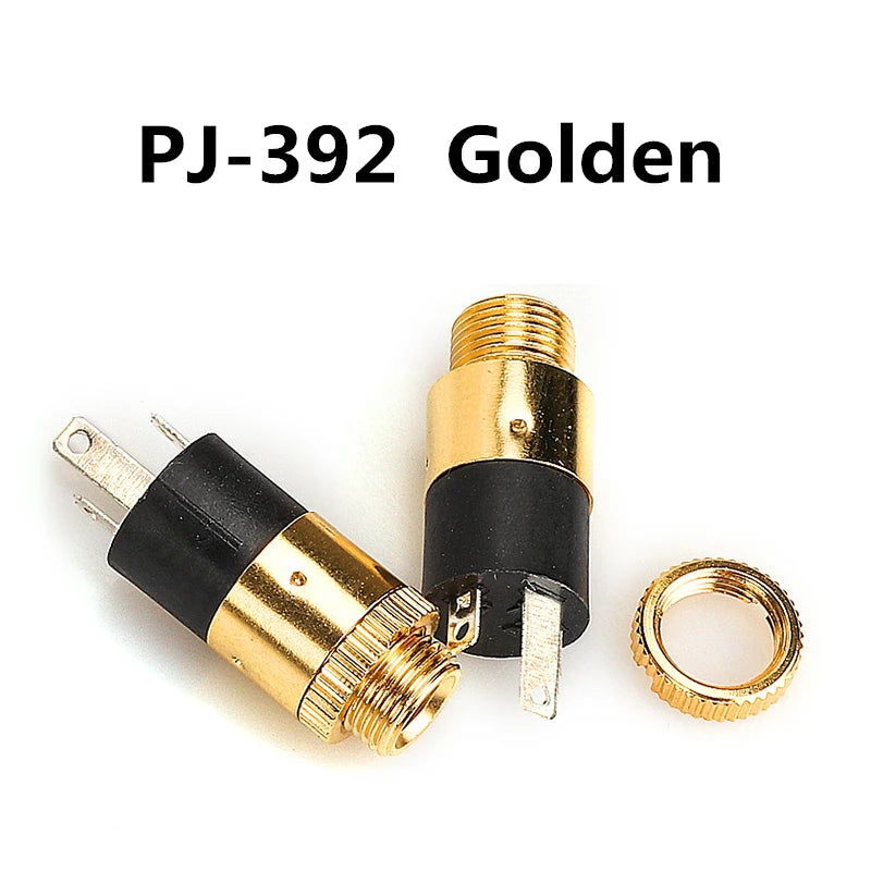 5PCS 3.5MM Headphone Jack Audio Video Female Dual Channel Stereo Jack Socket Stereo Solder Panel Mount PJ313 PJ320 PJ325 PJ326