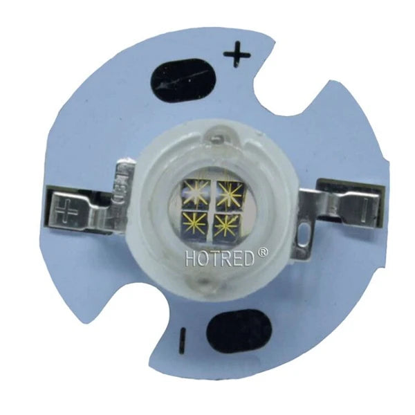 5W Infrared IR 850nm 940NM High Power LED Bead Emitter 4 chip DC1.4-1.7V 1400mA with 20mm PCB for Night Vision Camera flashlight