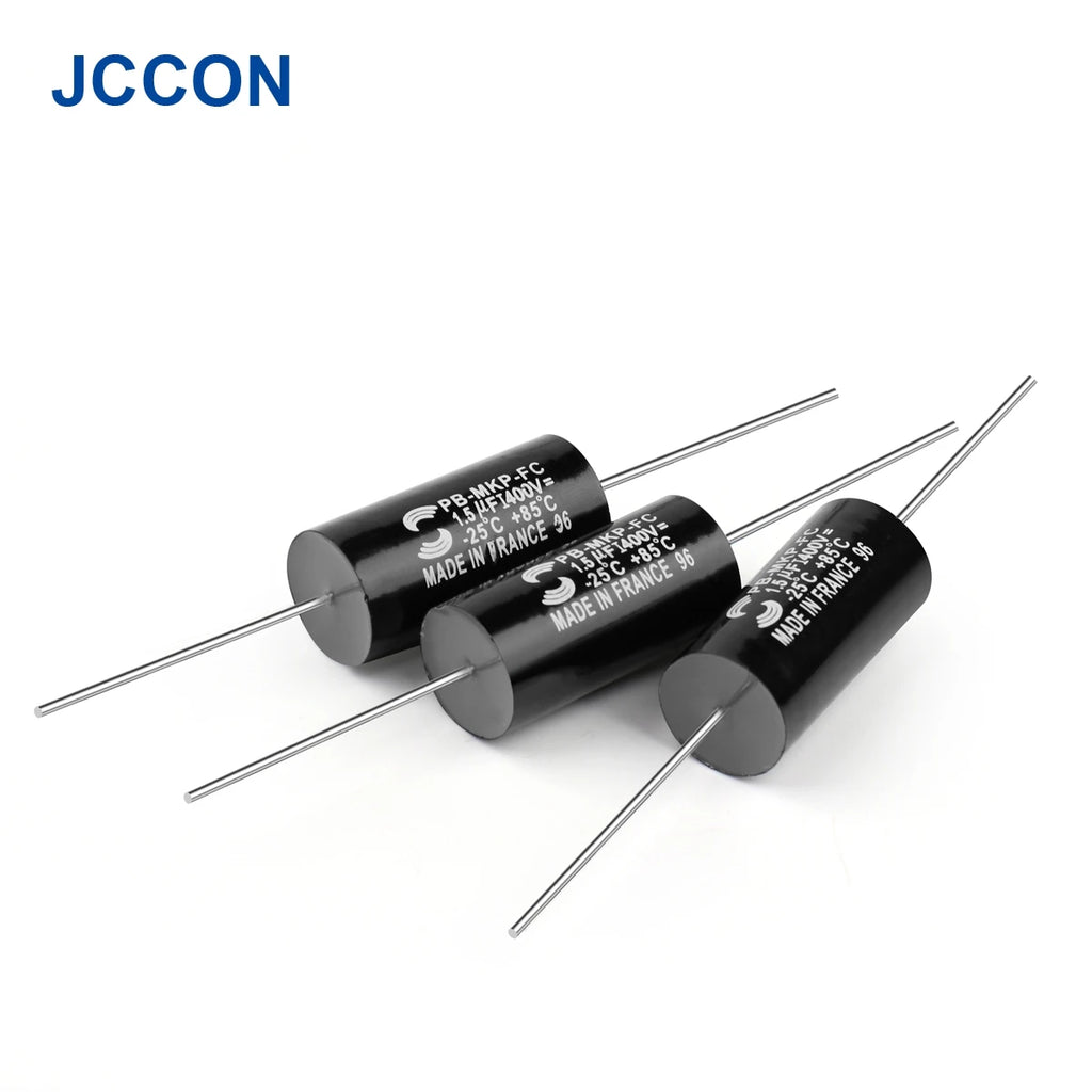 1Pcs MKP Capacitor Audiophiler Kondensotor HIFI Fever Electrodeless Audio Metal Film 400V 630V 1.5UF 1.8UF 2.2UF 3.3UF 4.7UF