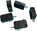 Free Shipping 10pcs Microswitch Sensitive Switches 2pins NO Micro Switches 16A 250VAC 5E4 KW7-0 CE CQC Certificate