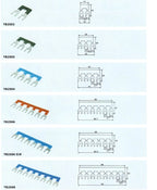 Terminal Block Connector Connection Strip Terminal Block Short Piece Connector TB Series 15A/25A