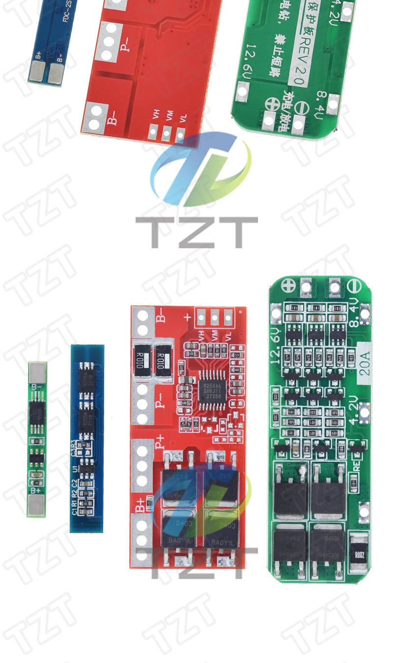 GREATZT 1S 2S 3S 4S 3A 20A 30A Li-ion Lithium Battery 18650 Charger PCB BMS Protection Board For Drill Motor Lipo Cell Module