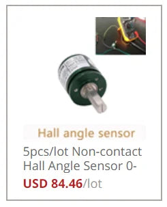 Rotary Hall Angle Sensor|0-360 Degree|Full Circle without Dead Angle|Magnetism|P3022-V1-CW360