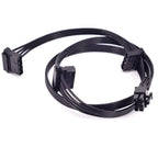 For EVGA SuperNOVA 1000 PS 850 1050 GS 24Pin 4+4pin 8Pin EPS 12V CPU SATA Molex Cable 6+2pin PCIe VGA Cables