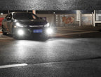 2PCS Strobe Car Fog Lamp H1 H3 H8 H11 LED 9005 HB3 9006 Hb4 H7 Auto Daytime Running Light Flash Driving Bulb White