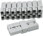 10pcs For Anderson Plug Connector 50a 6awg Caravan Trailer Solar 4x4 Truck Suitable For Anderson Forklift Battery Connector