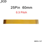 JCD 0.3 mm Pitch 13 21 23 25 27 21 33 39 45 51 Pin FFC FPC Flexible Flat Cable Forward Direction  FPC Connector cable