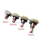 2pcs EC11 Rotary Encoder Code Switch With Push Button30 Position 360 Degree Infinite Rotation SMD 5pin Plum Shaft