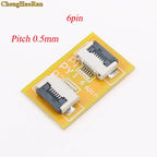 ChengHaoRan 1pc FPC FFC Flexible Flat Cable Extension Board 0.5 Pitch 6pin 10pin 12pin 24pin 30pin 40pin 50pin 60pin Connector