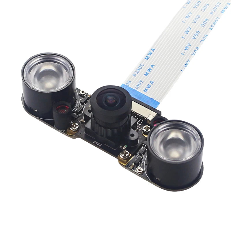 Raspberry Pi 5 8MP Camera Night Vision 160° FOV IMX219 Camera Optional Infrared IR LED for Jetson Nano RPI 5 Pi5