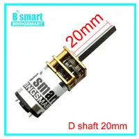 N20 DC Gear Motor 3V 6V 12V With 15-1500RPM Reverse Gearbox CW CCW Control Low Noise Electric Motors Toys DIY Motor Customized