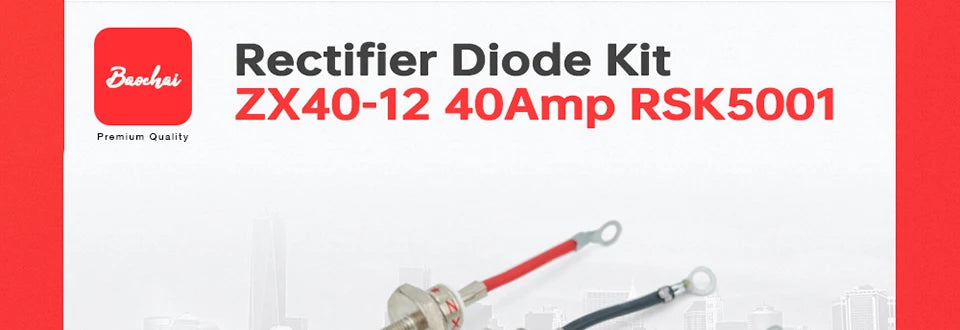 RSK5001 rectifier diode 40A 3 pairs one pcs varistor for generator below 150kw