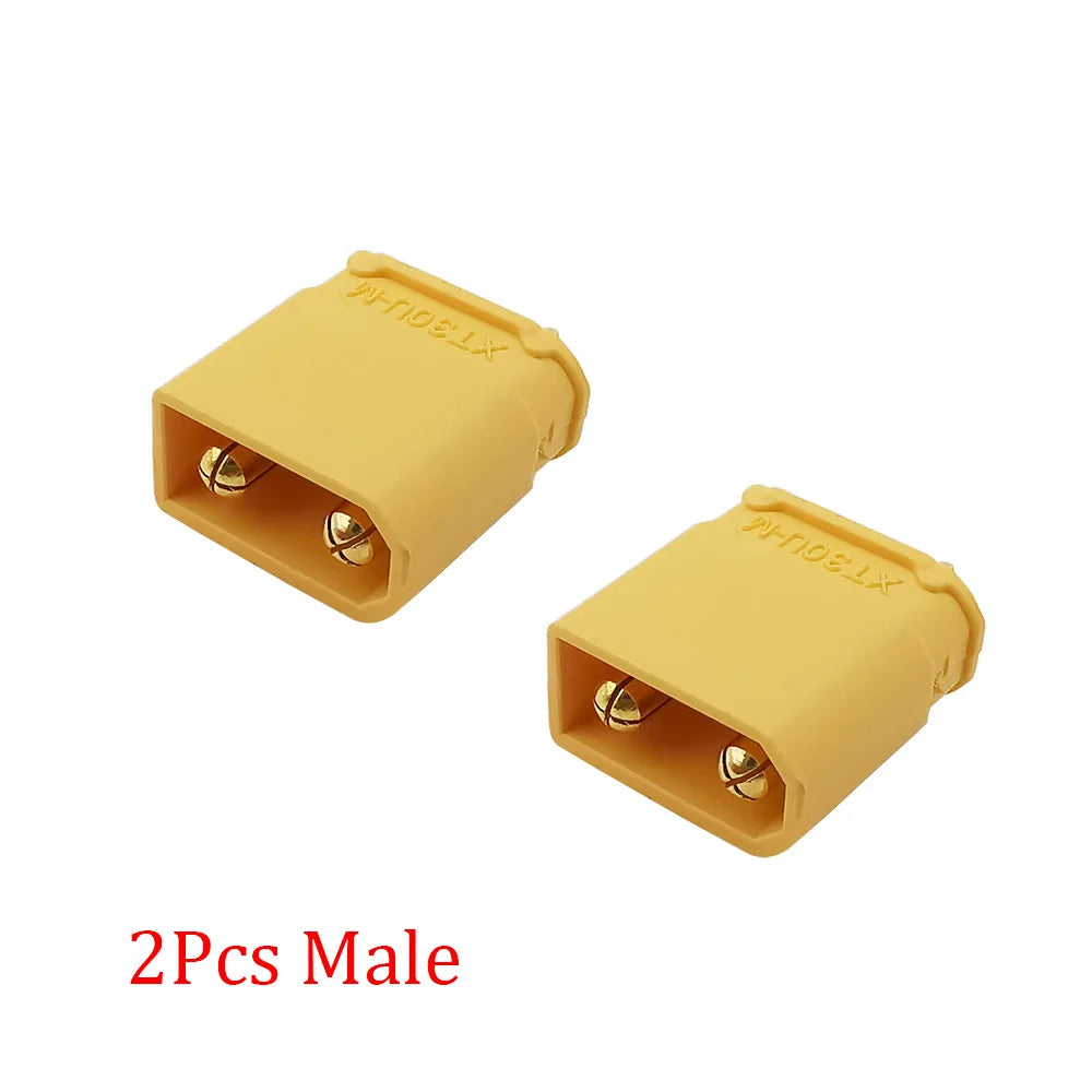 1/2/5Pair XT30 Connector XT30U Male Female Bullet Battery Charger Banana Plug Jack Connector For DIY RC Lipo Quadcopter Parts