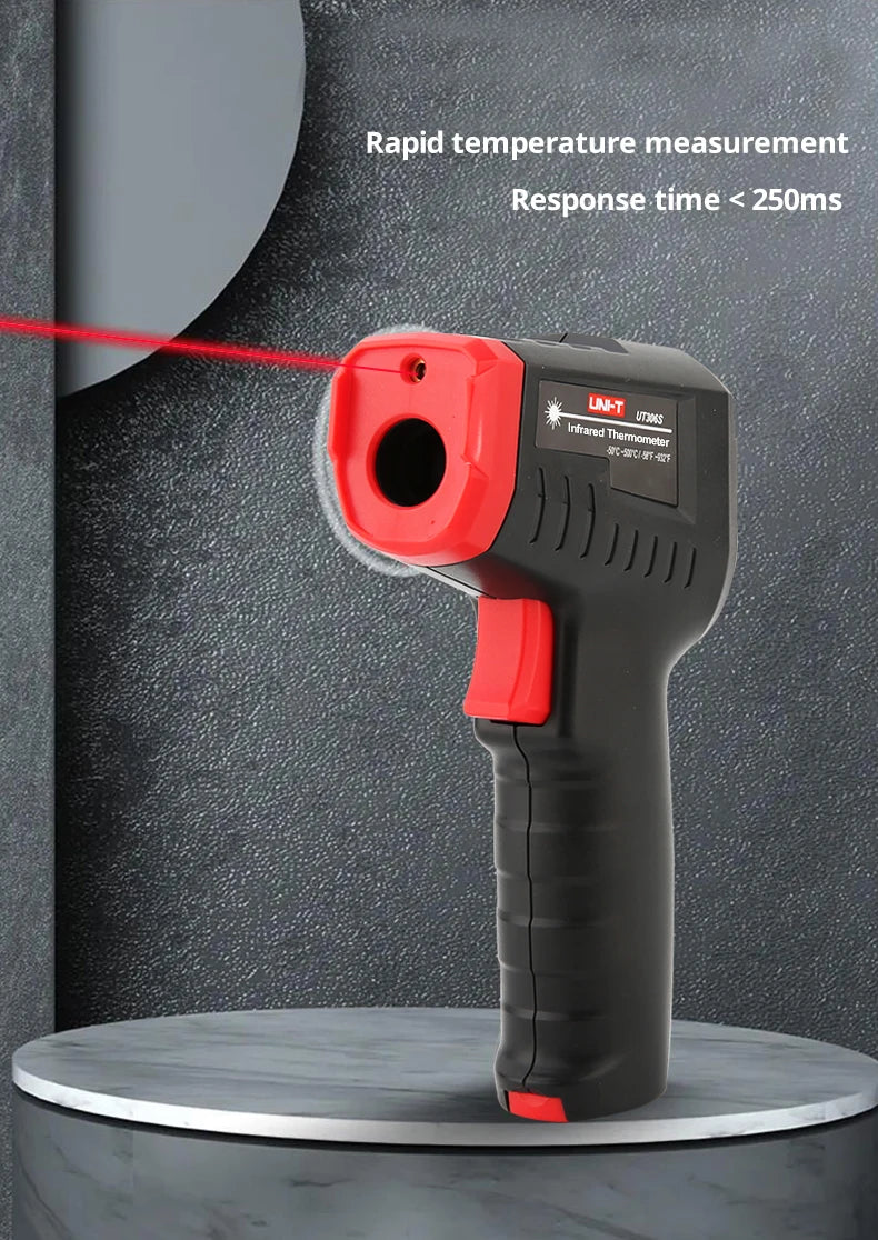 UNI-T Infrared Thermometer UT306S UT306C Non-contact Industrial Laser Digital Temperature Meter Temperature Gun Tester -50-500