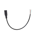 1pcs 25cm 2pin 4pin Wire USB 2.0 Type C Male Female Plug Extension Welding Type USB-C DIY Repair Cable Charger Connector