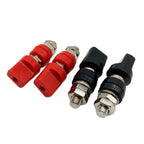 4Pcs/Lot 8mm 80A Binding Post Terminal Connector Inverter M8 Lead Screw Power Supply Output With 4mm Banana Socket