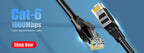 SAMZHE CAT6 UTP 50U RJ45 Modular Plug Connector 8P8C Crimp End Ethernet Cable Ethernet Connector