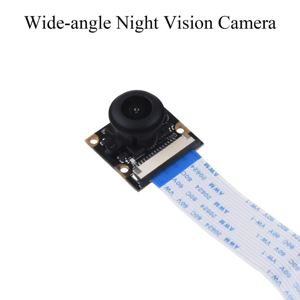 Raspberry Pi 4B Camera Module Night Vision 5MP Webcam With Infrared IR Sensor LED Light For Raspberry Pi 4B/3B+/3B