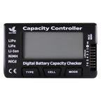 LCD Digital Battery Capacity Checker CellMeter RC CellMeter8 2-8S 4-8S Servo LiPo Li-lon NiMH Battery Tester RC CellMeter7