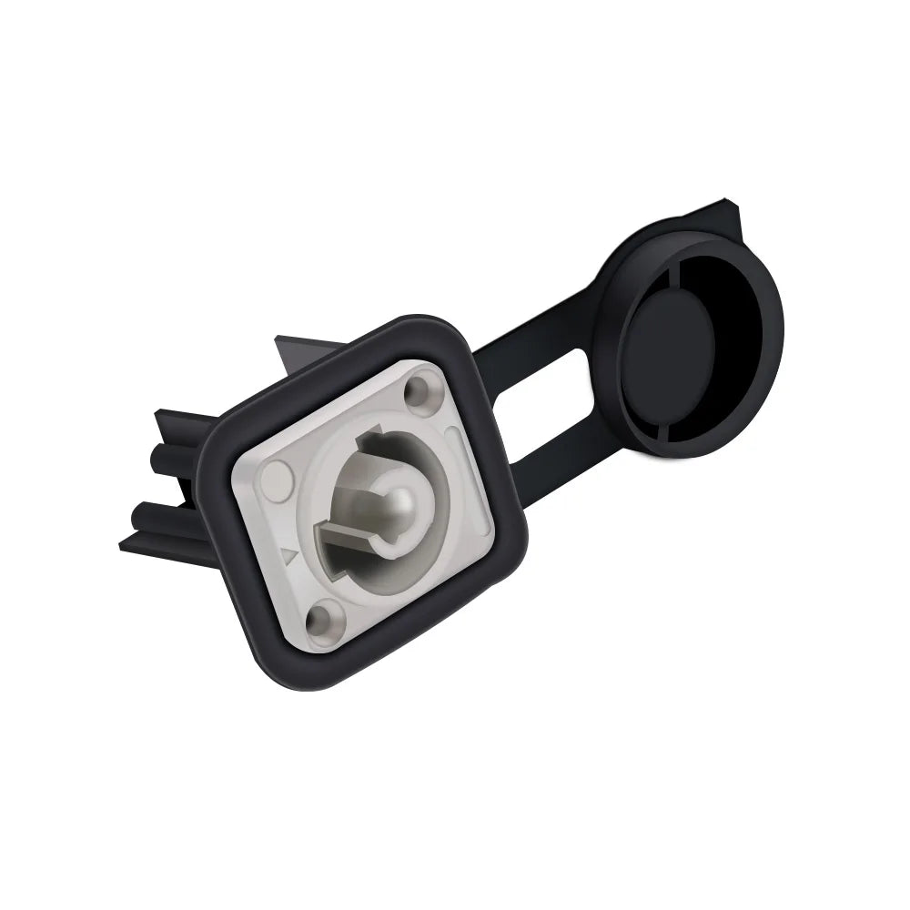 1PC Waterproof Powercon Chassis Connector 20a 3 pins Power Female Socket Panel Mount Connector, For Stage Light LED Audio Video