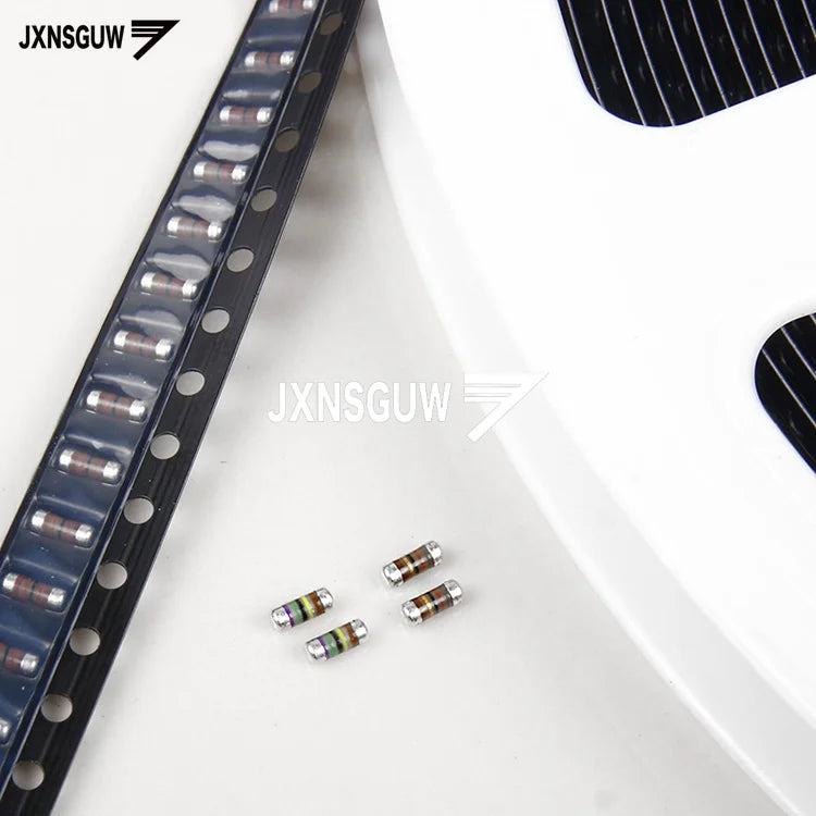 20pcs original Vishay MMA0204 Wafer Chip Resistors Cylindrical MMA 0204 1206 Volume 1% 50PPM Full Range SMD free shipping