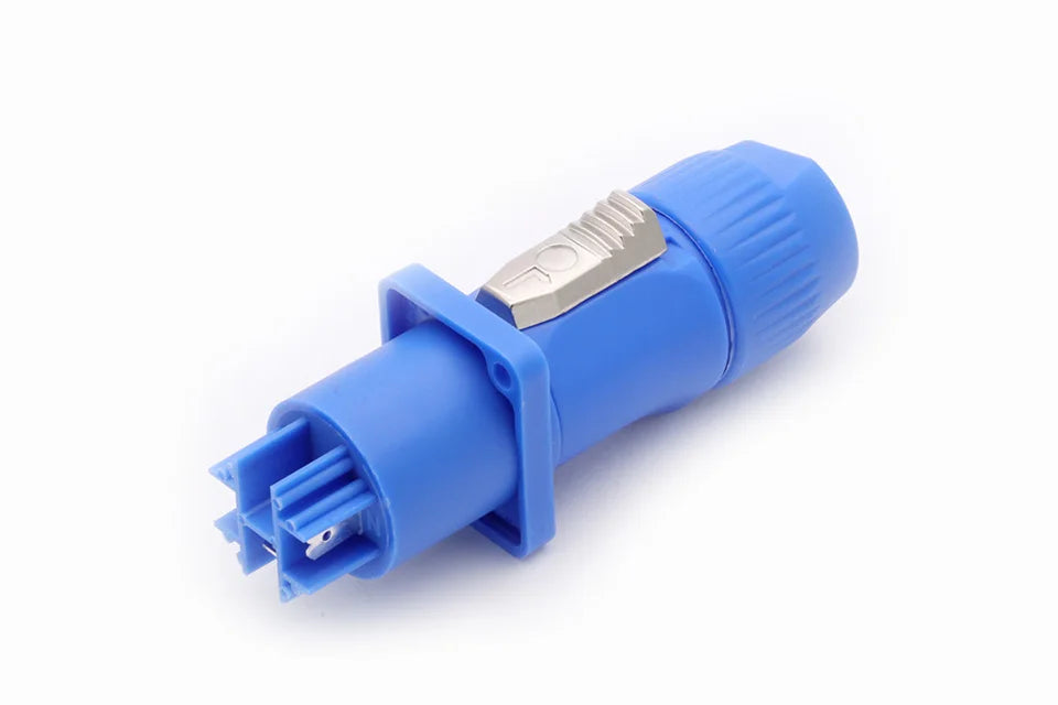 20PCS SpeakON Male Plug PowerCON Type A NAC3FCA+NAC3MPA-1 Chassis Plug Panel adapter 3Pin Powercon Speaker Connector