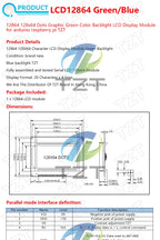 TZT LCD1602 LCD 1602 LCD2004 LCD 2004 LCD12864 LCD0802 Module Blue Green Screen 16x2 20X4 Character LCD Display Module HD44780