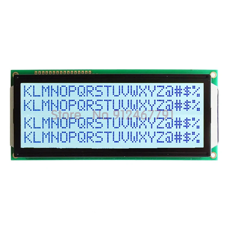 5V Larger LCD 2004 2004C 20X4 Largest Character Yellow Gray Blue Screen Display Module 146*62.5MM HD44780 WH2004L AC204B
