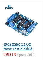 1PCS EGBO  L293D motor control shield motor drive expansion board FOR Arduino motor shield