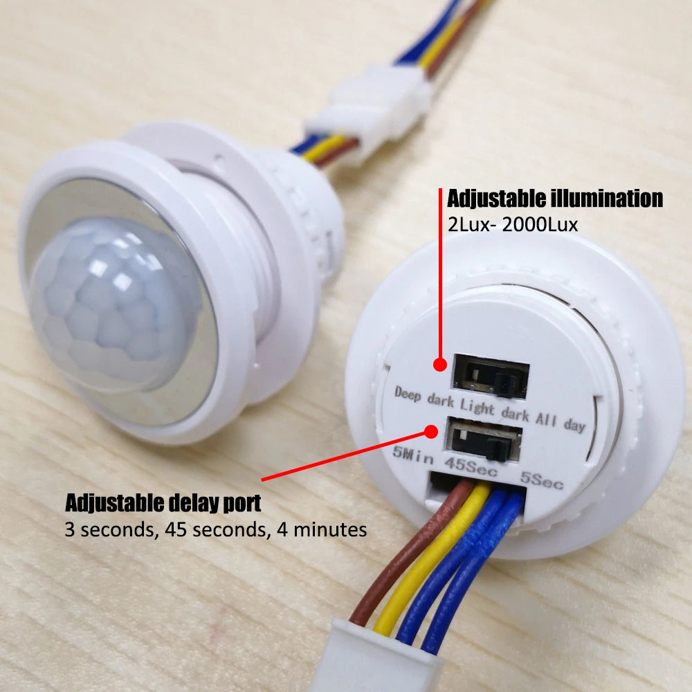 Waterproof Sensitive Auto Photo Switch AS-20 DC 12V AC 110V 220V 10A On/Off Photocell Street Light Switch Sensor Switch Tools