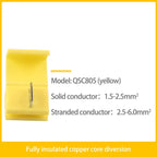 Scotch Lock Electric Wire Cable Connectors  AWG 22-18 Without Breaking Cable Insulated Crimp Splice Electrical Terminals