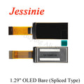 1.29 Inch OLED Module 1.29" 12864 Screen White 128X64 OLED LCD LED Display Module IIC SPI Interface CH1115 for Arduino 4Pin 7Pin
