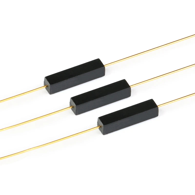 100Pcs Plastic Reed Switch 3*11mm 3x11mm Magnetic Reed Switchs Sensor Normally Open NO Induction DIY Electronic Kit GPS-11A