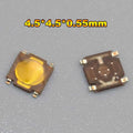 Cltgxdd 10PCS Tactile Push Button Switch Car Remote Control Keys Button Touch Micro Switch Momentary SMD DIP 2*4 3*6 4*4 6*6