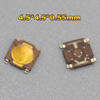 Cltgxdd 10PCS Tactile Push Button Switch Car Remote Control Keys Button Touch Micro Switch Momentary SMD DIP 2*4 3*6 4*4 6*6
