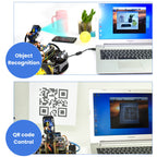 Keyestudio Raspberry Pi 4WD Robot Car Kit  5 Megapixels Camera Module Python Programming DIY Projects Kit For Raspberry Pi 4B