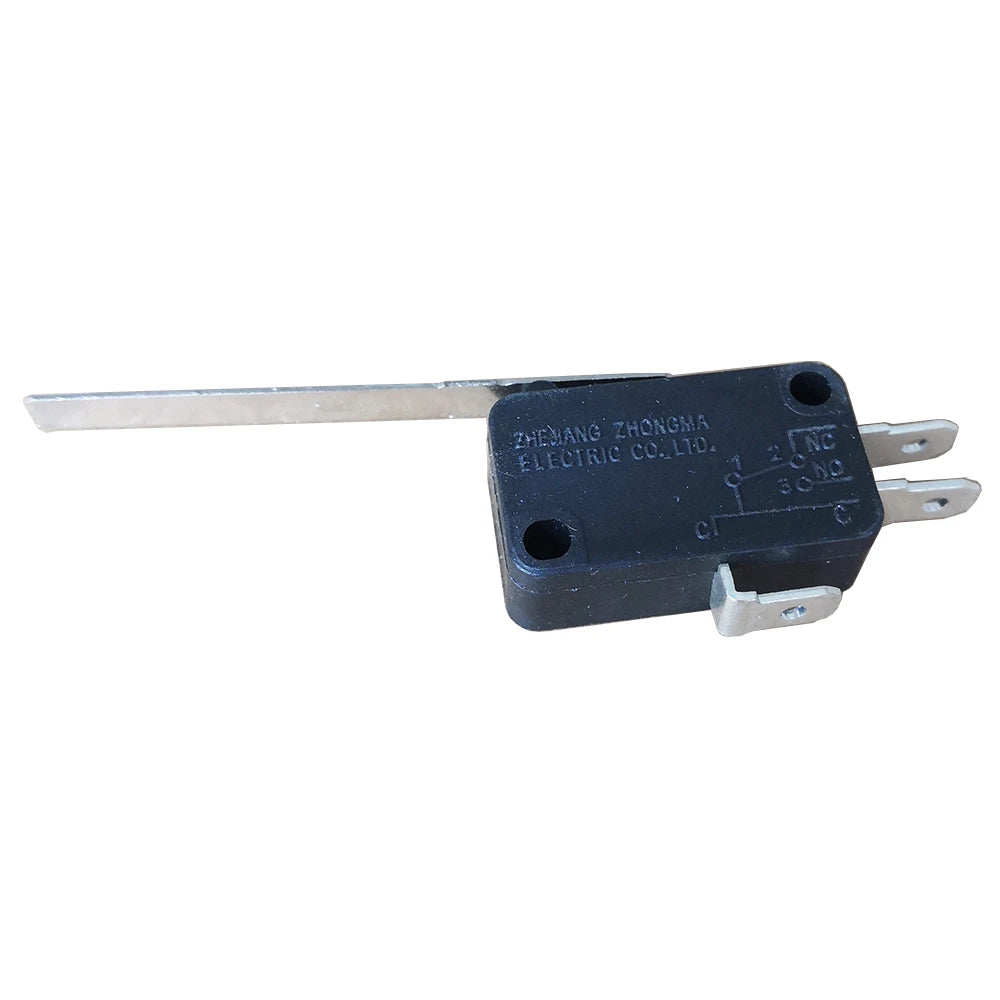 KW7-9 SPDT Long Lever Micro Switches Momentary Microswitch 125V 250V 16A 1Normally Open 1 Normally Closed 1NO 1NC, 4-Pack