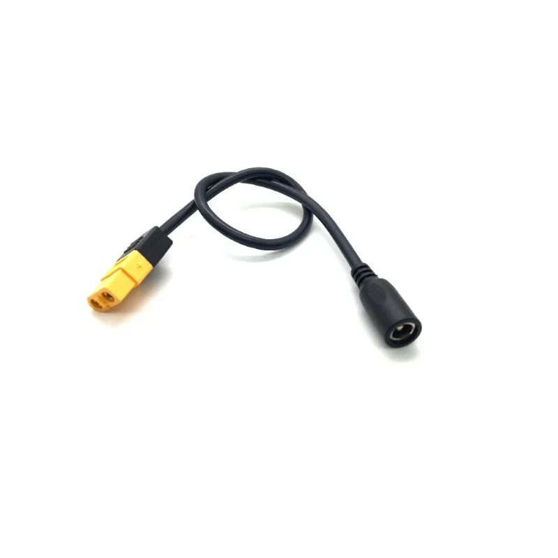 2PCS XT60 to DC 5.5/2.1mm Female Adapter Power Cable
