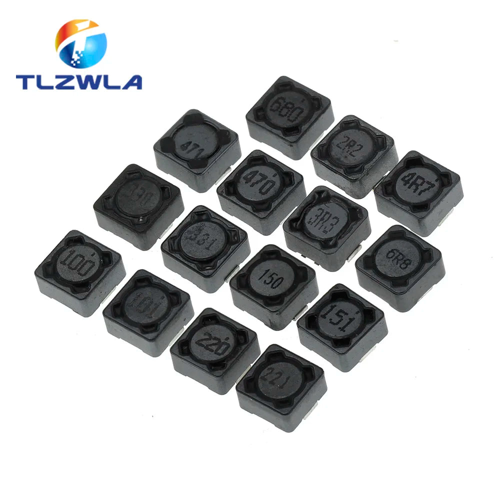 20PCS CD74R Power Inductor 2.2/3.3/4.7/6.8/10/15/22/33/47/68/100/150/220/330/470UH SMD Inductance CD74 7*7*4mm