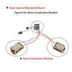 Bone Conduction Module with Dual Channel Board DIY Kit/Minimum Bone Conduction Horn for Deafness Supplies