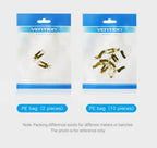 Vention RJ45 Connector Cat8 8P8C Modular Ethernet Cable Cat 8 FTP Head Plug Gold Plated 40Gbps Crimp Network Connerctor Cat8