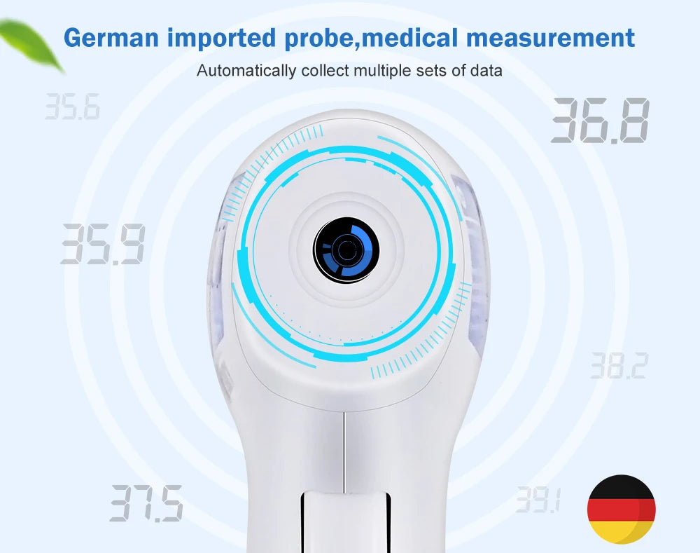 Cofoe 2 in 1 Digital Forehead & Ear Thermometer Non-Contact Medical Thermometer Baby/Adult  ±0.1℃ Temperature precise Measure