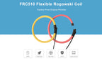 Rogowski Sensor FRC510 with BNC 1000A/100mV 50Hz Flexible current transformer Rope CT for Digitalize power and industrial grid