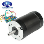 4000Rpm Brushless BLDC Motor 36V 46W 0.11N.m 2A 47mm Length BLDC 57BLS01 57mm 3-Phase 4-Poles Brushless Motor with Hall-Sensor