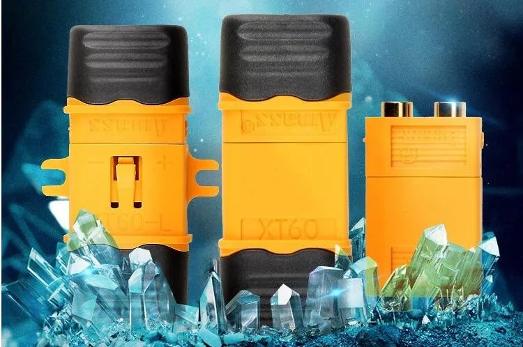 10pcs Amass XT60 XT60H Plug Connector With Sheath Housing Male & Female (5 Pair) For RC Quadcopter FPV Racing Drone Lipo Battery