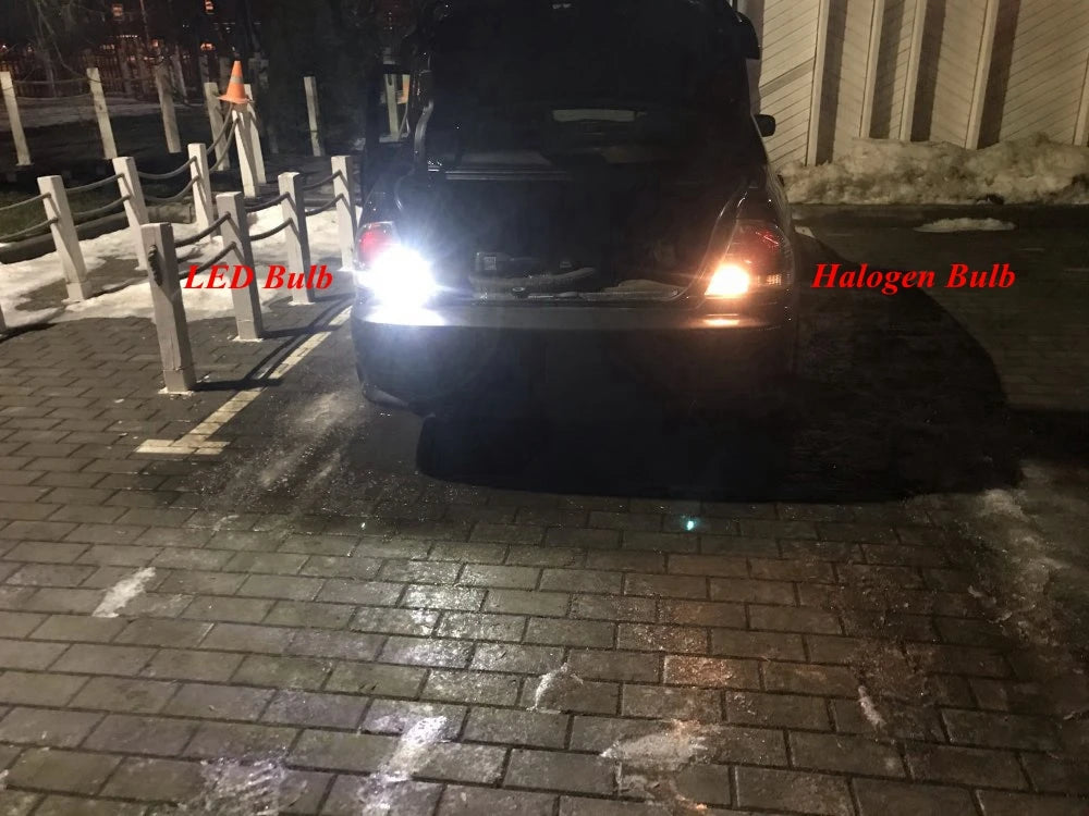 2 Pcs W16W LED T15 Led Bulbs 912 921 WY16W Super Bright 3030 Chip Car Brake Lights Canbus Auto Reverse Lamp White Red Yellow 12V