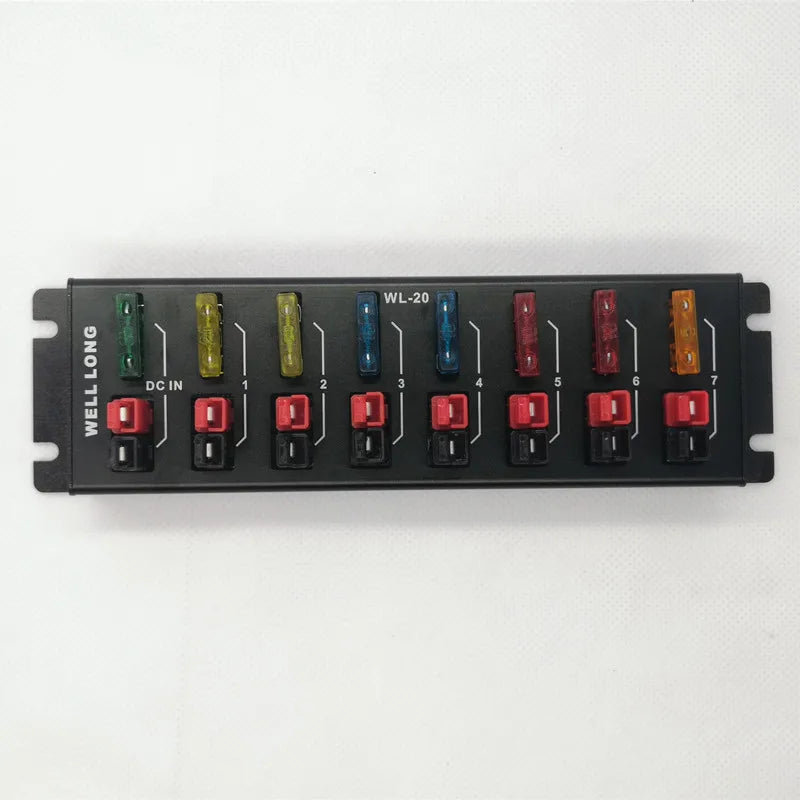 WL-20 8-Port Anderson Connector Splitter Power Strip  Fixing For Shortwave Radios DC 36V 45A.