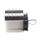 Three-phase Solid State Relay DC Control AC 380V 40A SSR-3 DC-AC Complete Set With Relay, Heat Sink, Fan 40/60/80/100/150A