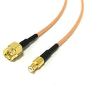 SMA Male Plug to MCX Male Straight RF Cable Adapter RG316 RG174 RG178 15cm 6inch NEW Wholesale for WIFI
